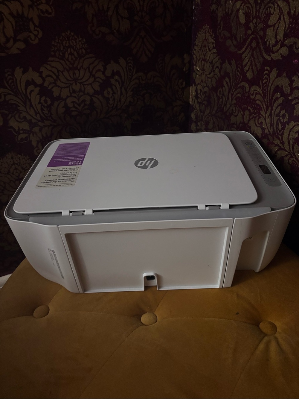 HP White All-in-One Home Printer
